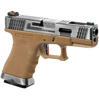 WE - G-Force 19 SV - canna argentato - pistola airsoft WE - G-Force 19 SV - canna argentato - pistola airsoft