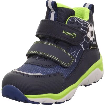 Superfit Modèle 1-000249-8000 Bottes bleues pour garçons - Chaussures de sport Superfit Modèle 1-000249-8000 Bottes bleues pour garçons - Chaussures de sport