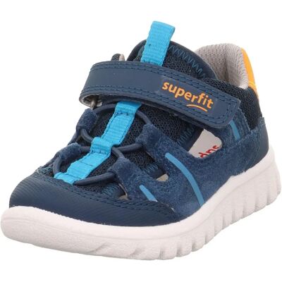 Superfit Model 1-006181-8000 Chłopcy Niebieskie - Buty Superfit Model 1-006181-8000 Chłopcy Niebieskie - Buty