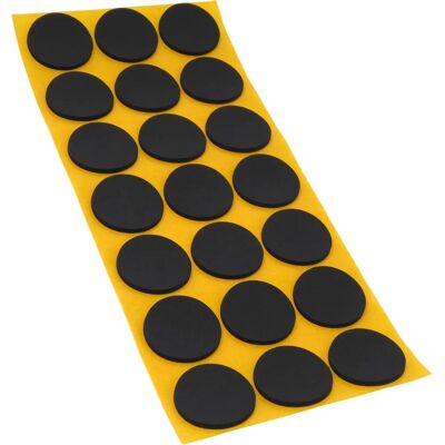 ADSAMM - ADSAMM 21x - Ø30mm - Zwart - Antislip pads ADSAMM - ADSAMM 21x - Ø30mm - Zwart - Antislip pads