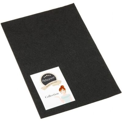 ADSAMM - Feltro autoadhesivo 200x300 - Zwart - Viltvel ADSAMM - Feltro autoadhesivo 200x300 - Zwart - Viltvel