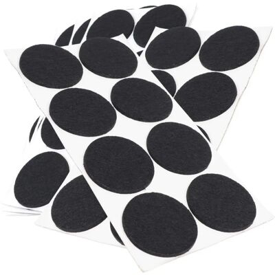 ADSAMM Filcowe podkładki - 50mm, 3,5mm, czarne - Ochrona mebli ADSAMM Filcowe podkładki - 50mm, 3,5mm, czarne - Ochrona mebli