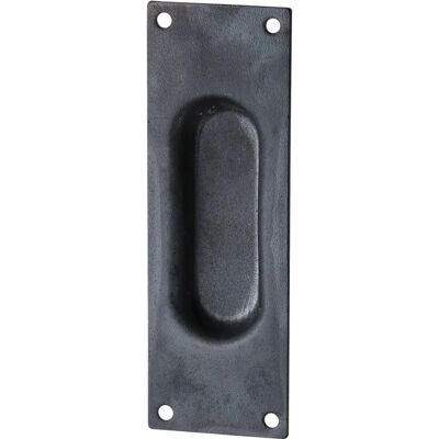 Halcö - Schiebetürmuschel - 40x120 - Schwarzstahl - Handle Halcö - Schiebetürmuschel - 40x120 - Schwarzstahl - Handle