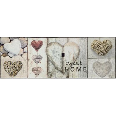 Kleen-Tex Vintage Hearts Doormat - Indoor Rectangular Multicolour Kleen-Tex Vintage Hearts Doormat - Indoor Rectangular Multicolour
