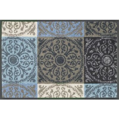 Kleen-Tex Da Capo Washable Floor Mat - Blue Kleen-Tex Da Capo Washable Floor Mat - Blue
