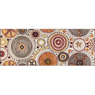 KLEEN-TEX Boho Style Teppich - Bunt 75x190cm, 7mm, Außen KLEEN-TEX Boho Style Teppich - Bunt 75x190cm, 7mm, Außen