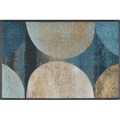 Kleen-Tex Galaxia Deurmat - Wasbaar, Blauw, 40x60cm - Deurmat Kleen-Tex Galaxia Deurmat - Wasbaar, Blauw, 40x60cm - Deurmat