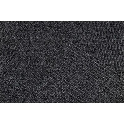 Kleen-Tex Stripes Dark Grey Washable Floor Mat - Floor Mat Kleen-Tex Stripes Dark Grey Washable Floor Mat - Floor Mat