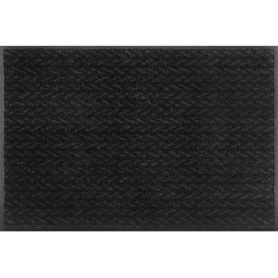 WASH+DRY BY KLEEN-TEX Duo Charcoal Door Mat - Door Mat WASH+DRY BY KLEEN-TEX Duo Charcoal Door Mat - Door Mat