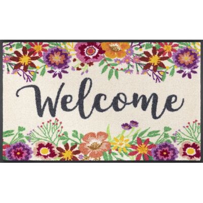 Welcome Blooming Entrématta - Flerfärgad Inomhus/Utomhus Welcome Blooming Entrématta - Flerfärgad Inomhus/Utomhus