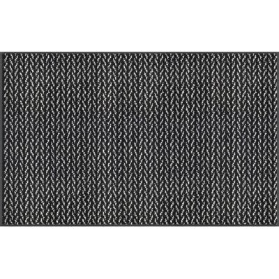 KLEEN-TEX Duo Pepper Teppich - 75x120 cm, schwarz, rutschhemmend, waschbar KLEEN-TEX Duo Pepper Teppich - 75x120 cm, schwarz, rutschhemmend, waschbar