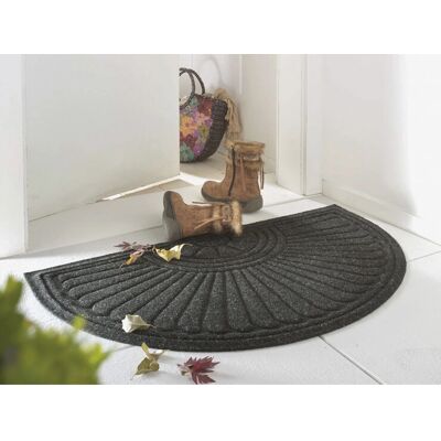 DUNE Halfmoon grey - Outdoor Indoor Doormat DUNE Halfmoon grey - Outdoor Indoor Doormat