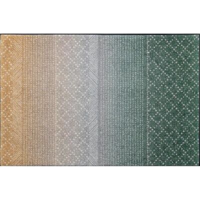 Kleen-Tex Green Desert Bunt Matta - Inomhus/utomhus, tvättbar Kleen-Tex Green Desert Bunt Matta - Inomhus/utomhus, tvättbar