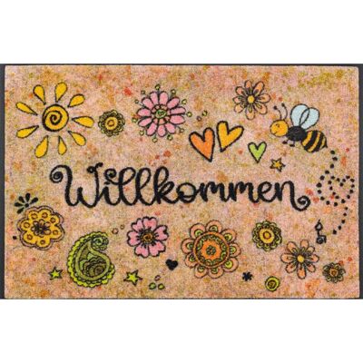 Kleen-Tex Waschbare Fußmatte - 50x75cm - Trittschalldämmung - Rutschfest Kleen-Tex Waschbare Fußmatte - 50x75cm - Trittschalldämmung - Rutschfest