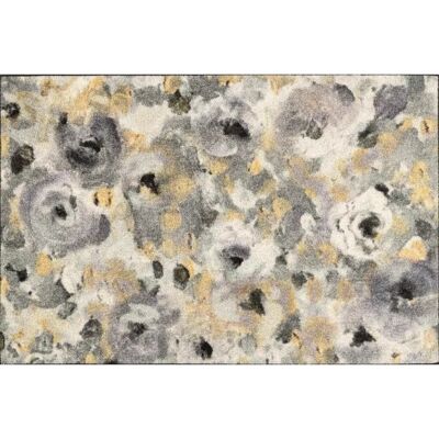 Alfombra de entrada Light Blossom de Kleen-Tex - 50x75 cm, beige, 7 mm, estampada - Felpudo Alfombra de entrada Light Blossom de Kleen-Tex - 50x75 cm, beige, 7 mm, estampada - Felpudo
