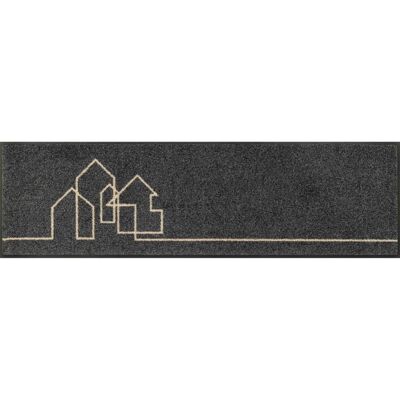 KLEEN-TEX Wash+Dry Floor Mat – Gray, 35x120cm, 7mm KLEEN-TEX Wash+Dry Floor Mat – Gray, 35x120cm, 7mm