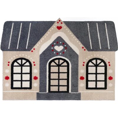 Kleen-Tex Cozy Cabin Deurmat - Wasbaar & Droogbaar - 60x85 cm Kleen-Tex Cozy Cabin Deurmat - Wasbaar & Droogbaar - 60x85 cm