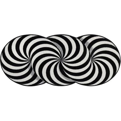 Kleen-Tex Black-White Floor Mat - Rectangular, 60x140cm - Floor Mat Kleen-Tex Black-White Floor Mat - Rectangular, 60x140cm - Floor Mat