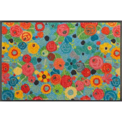 Kleen-Tex Flower Power Fußmatte - Waschbar, Rutschfest, Buntes Blumenmuster, Verschiedene Größen Kleen-Tex Flower Power Fußmatte - Waschbar, Rutschfest, Buntes Blumenmuster, Verschiedene Größen
