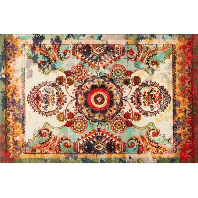 Kleen-Tex Grandioso Bunte Fußmatte - 115x175cm, 7mm, Waschbar Kleen-Tex Grandioso Bunte Fußmatte - 115x175cm, 7mm, Waschbar