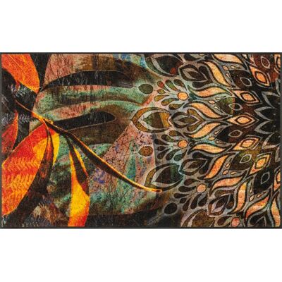 KLEEN-TEX Jungle Dance Fußmatte - 75x120cm, 7mm, Bunt KLEEN-TEX Jungle Dance Fußmatte - 75x120cm, 7mm, Bunt