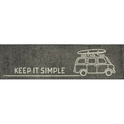 Kleen-Tex Grey Doormat - Washable, Slip-Resistant Indoor/Outdoor Rug Kleen-Tex Grey Doormat - Washable, Slip-Resistant Indoor/Outdoor Rug