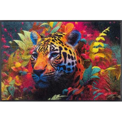 Kleen-Tex Leopy McLeopard Bunt Waschbare Fußmatte - Fußmatte Kleen-Tex Leopy McLeopard Bunt Waschbare Fußmatte - Fußmatte