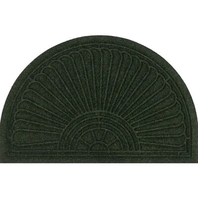Kleen-Tex Halfmoon midnight green - Buiten- en binnenmat 85x55cm Kleen-Tex Halfmoon midnight green - Buiten- en binnenmat 85x55cm