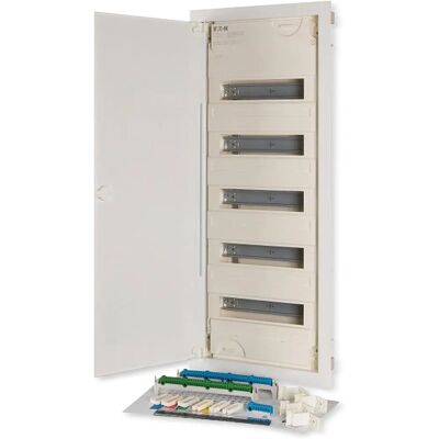 Eaton KLV-60UPP-F Caja de distribución empotrada - 5 filas, 60TE Eaton KLV-60UPP-F Caja de distribución empotrada - 5 filas, 60TE