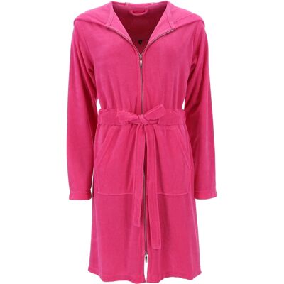 VOSSEN Tampa Baumwoll-Polyester-Bademantel - Spa & Sauna - Rosa - L VOSSEN Tampa Baumwoll-Polyester-Bademantel - Spa & Sauna - Rosa - L
