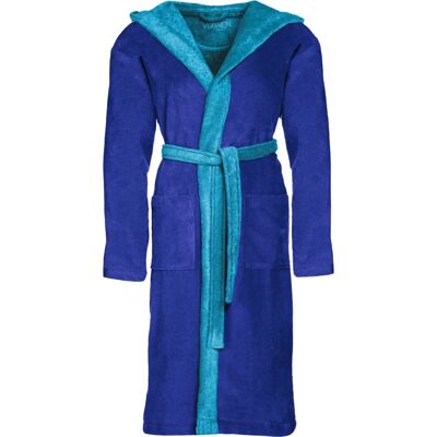 VOSSEN - POPPY - Reflex blau - Ice blau - Bathrobe VOSSEN - POPPY - Reflex blau - Ice blau - Bathrobe