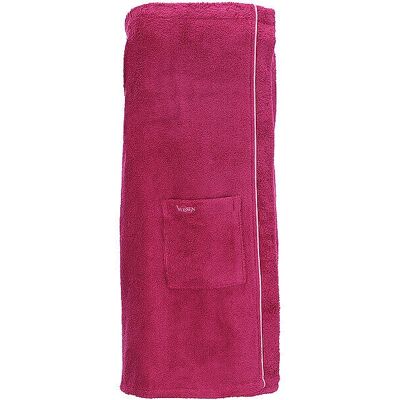 Asciugamano sauna Vossen Livina Cranberry Beere - Saunakilt Asciugamano sauna Vossen Livina Cranberry Beere - Saunakilt