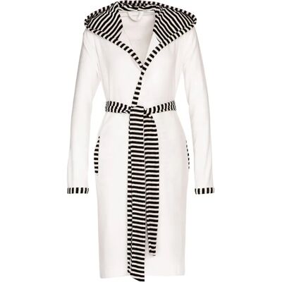VOSSEN - Juno - Kapucnival - Fehér - Bathrobe VOSSEN - Juno - Kapucnival - Fehér - Bathrobe