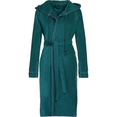 VOSSEN Jive Bademantel Blau Unisex Baumwolle Kapuze VOSSEN Jive Bademantel Blau Unisex Baumwolle Kapuze