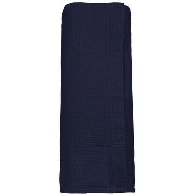 Vossen Well-L 80 x 140 cm Asciugamano Sauna in Cotone Blu Vossen Well-L 80 x 140 cm Asciugamano Sauna in Cotone Blu