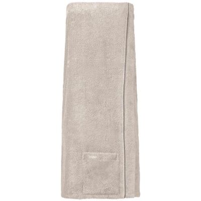 Vossen Livina Baumwoll Hellgrau Sauna Kilt - Saunakilt Vossen Livina Baumwoll Hellgrau Sauna Kilt - Saunakilt