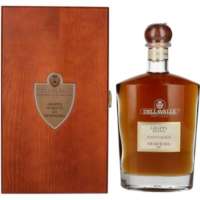 Dellavalle Italienischer Traubenschnaps - Rum Fassreifung - 42% - 0,7L Dellavalle Italienischer Traubenschnaps - Rum Fassreifung - 42% - 0,7L