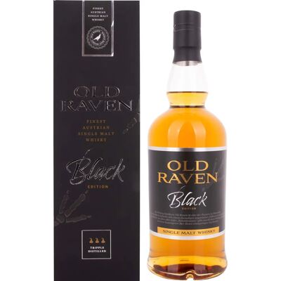 Old Raven Triple Distilled Single Malt Whisky Black Edition - Whisky Old Raven Triple Distilled Single Malt Whisky Black Edition - Whisky