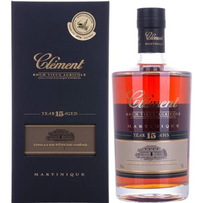 Clément 15 Jahre Mahagoni Rum - Geschenkbox Clément 15 Jahre Mahagoni Rum - Geschenkbox