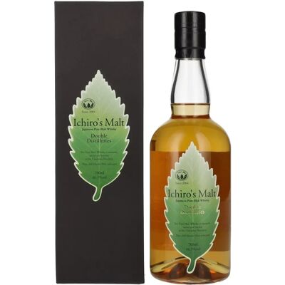 Whisky malt pur japonais Chichibu Ichiro's Malt Double Distilleries - Édition Limitée - Publicité Whisky malt pur japonais Chichibu Ichiro's Malt Double Distilleries - Édition Limitée - Publicité