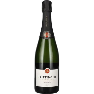 Champagne Taittinger Réserve Brut - Champagne français 0,75L - Publicité Champagne Taittinger Réserve Brut - Champagne français 0,75L - Publicité