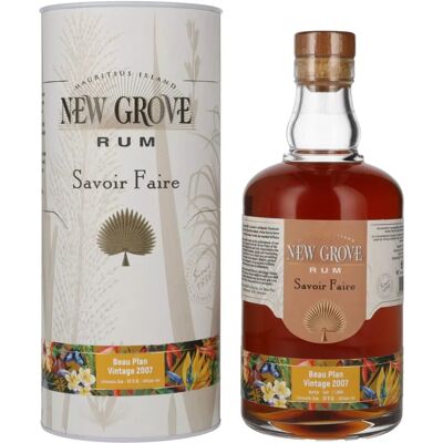 Grove Rum New Grove Savoir-Faire Beau Plan Vintage 13 Jahre - Rum Grove Rum New Grove Savoir-Faire Beau Plan Vintage 13 Jahre - Rum