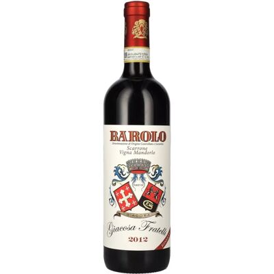 Giacosa Fratelli Vigna Mandorlo Riserva DOCG 2012 - Vin Rouge - Publicité Giacosa Fratelli Vigna Mandorlo Riserva DOCG 2012 - Vin Rouge - Publicité