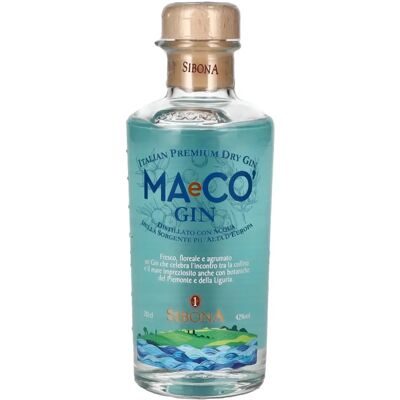 Sibona MAeCO Italienischer Premium Dry Gin - Dry Gin Sibona MAeCO Italienischer Premium Dry Gin - Dry Gin