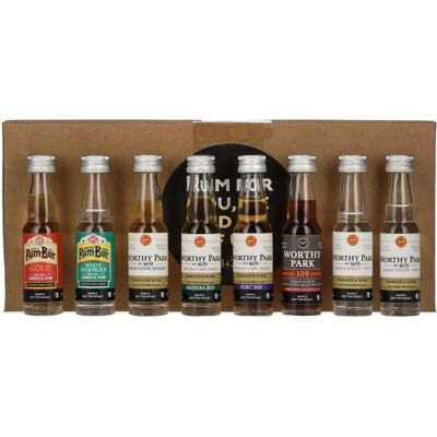 Worthy Park Rum Master Class Verkostungsset - Rum 8x0,02L Worthy Park Rum Master Class Verkostungsset - Rum 8x0,02L