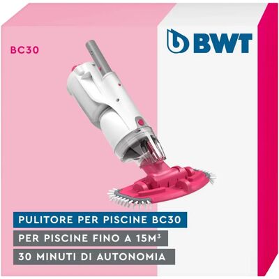 BWT BC30 Zwembadreiniger - Magenta/Wit - Kunststof - Zwembadreiniging BWT BC30 Zwembadreiniger - Magenta/Wit - Kunststof - Zwembadreiniging