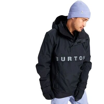 Burton - Snowboardjakke MB Frostner Anorak - Sort - XL Mænd Burton - Snowboardjakke MB Frostner Anorak - Sort - XL Mænd