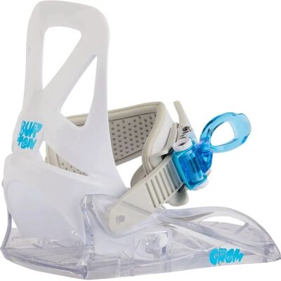 Ataduras de Snowboard Burton Grom - Niños, Transparent, M Ataduras de Snowboard Burton Grom - Niños, Transparent, M