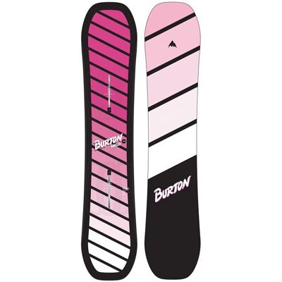Burton Smalls Snowboard Rosa - Per Bambini Freestyle 142 Burton Smalls Snowboard Rosa - Per Bambini Freestyle 142