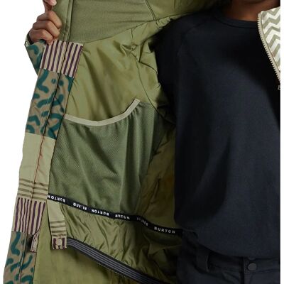 Burton Hillslope 2L Beigejacke - Snowboardjacke Burton Hillslope 2L Beigejacke - Snowboardjacke